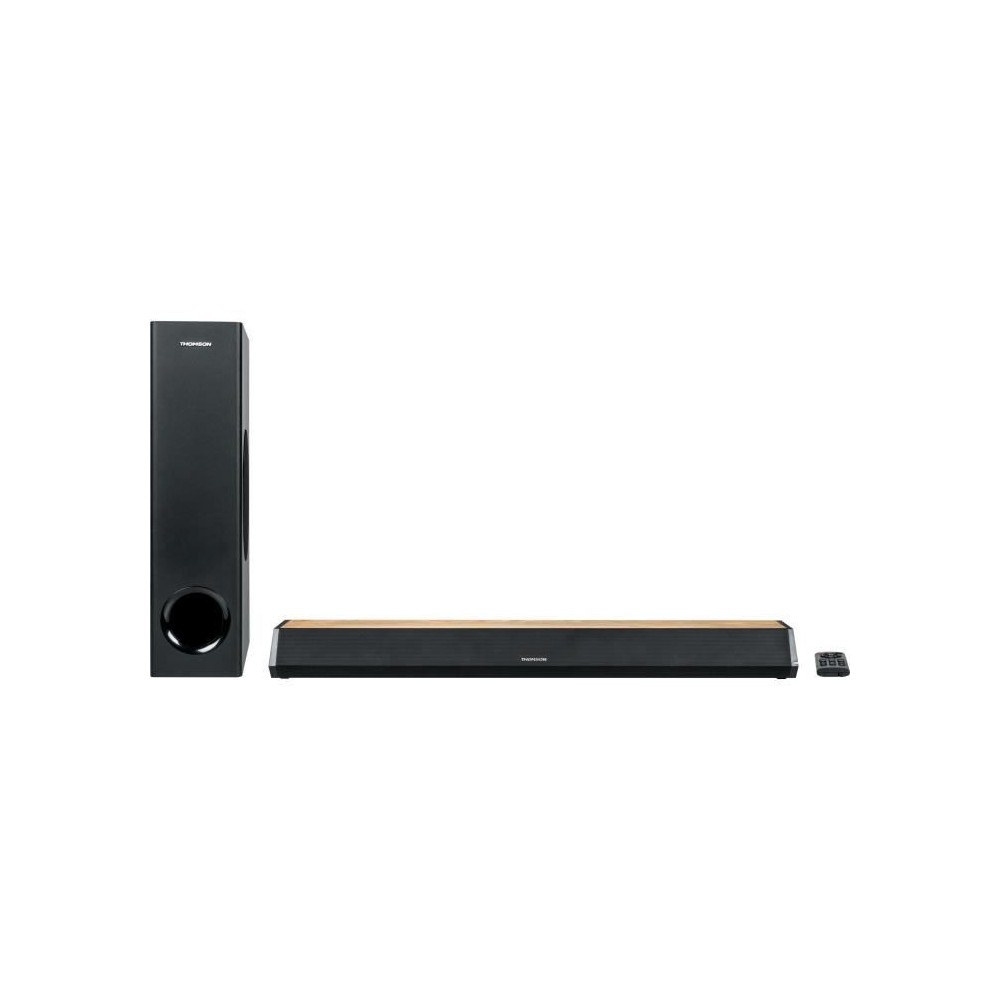 Barre de son THOMSON SB552BTS Bluetooth USB Avec Subwoofer Finition bo