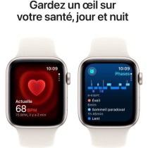 Apple Watch SE GPS - 44mm - Boîtier Starlight Aluminium - Bracelet St