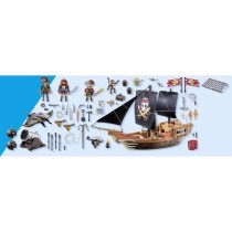 PLAYMOBIL 71530 Bateau pirates, 137 pieces dont 3 personnages et 4 ani