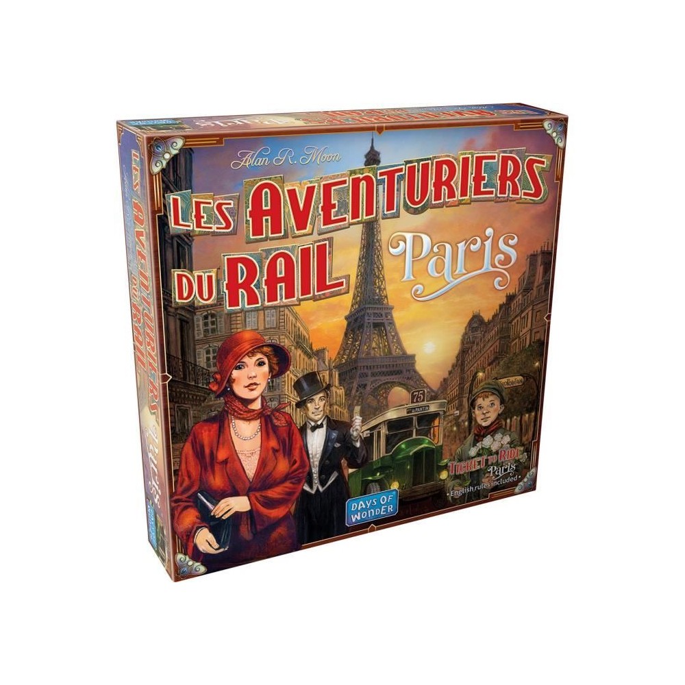 Aventuriers du Rail Paris - Asmodee - Des 8 ans