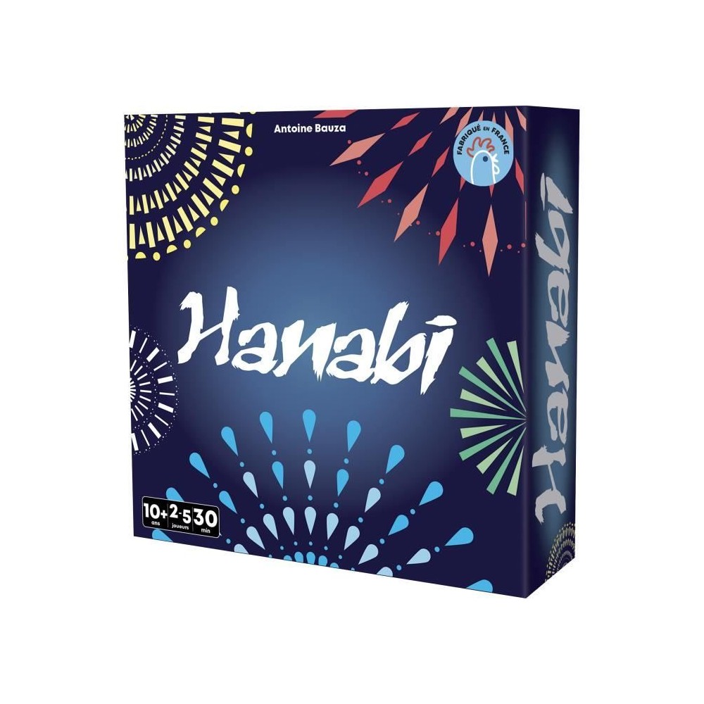 Hanabi - Asmodee - Jeu tactique et de coopération - Des 8 ans