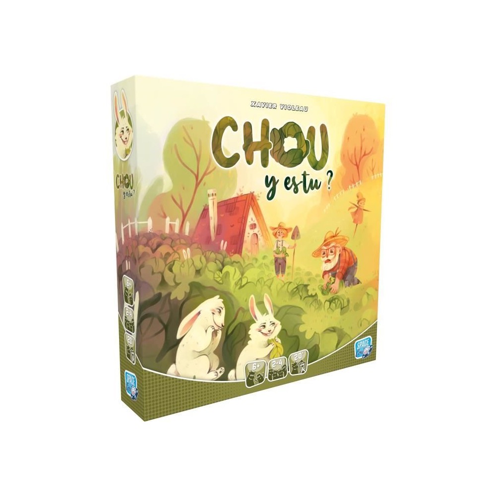 Chou y es tu - Asmodee - Jeu simple d'observation et de strategie - De