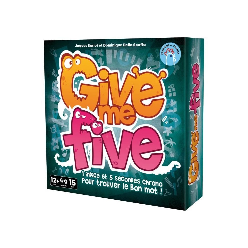 Give me five - Asmodee - Jeux de communication en équipe - Des 12 ans