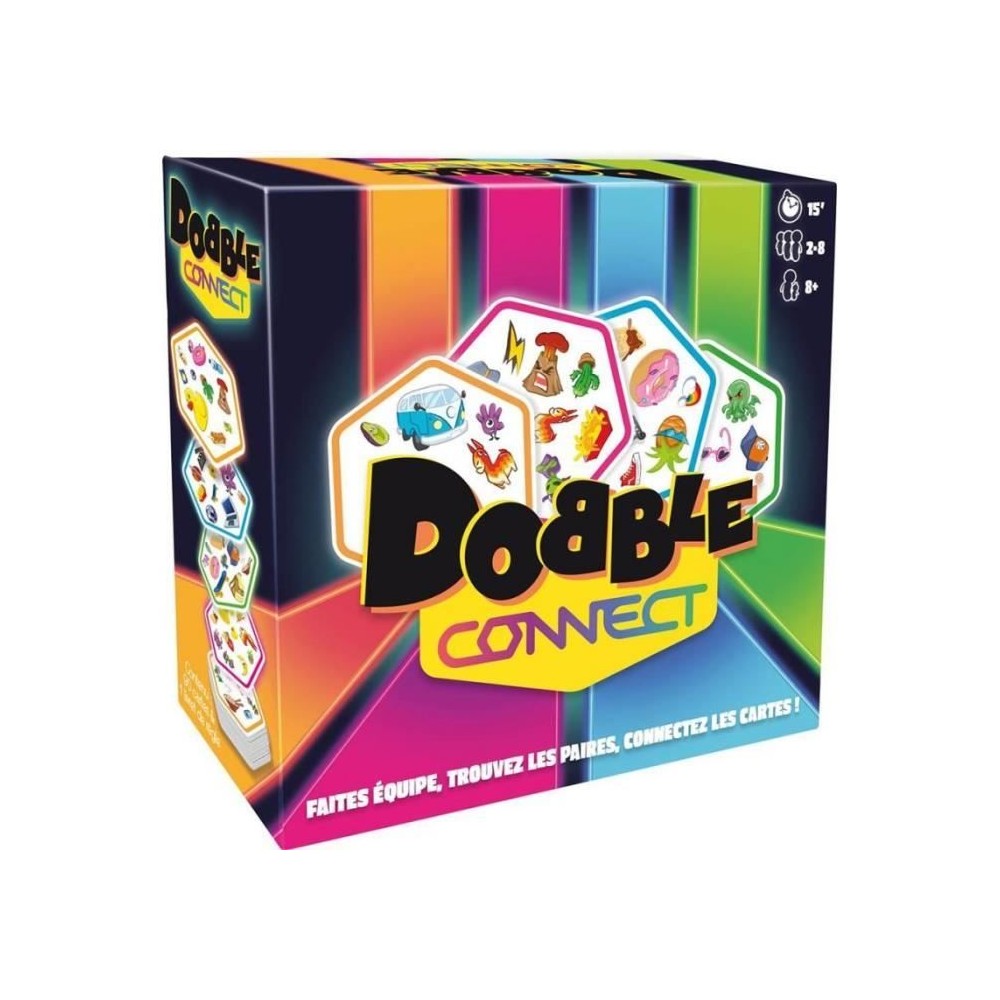 Dobble Connect | Zygomatic - Jeu de société - a partir de 8 ans