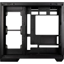 Boîtier PC - BITFENIX - Triton - Cube - ATX - Noir - Verre trempé -