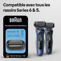 Tete de Rechange - BRAUN - 53B - Pour rasoir électrique Series 5 et 6