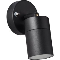 Applique extérieure - JANDY - noir - métal/verre - GU10 LED max 28W