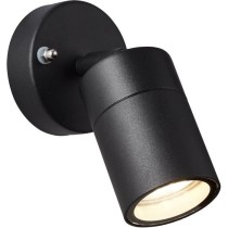 Applique extérieure - JANDY - noir - métal/verre - GU10 LED max 28W