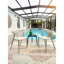 Lot composé de 2 fauteuils de jardin - CITY GARDEN - DIEGO-FT - Sable