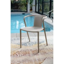 Lot composé de 2 fauteuils de jardin - CITY GARDEN - DIEGO-FT - Sable