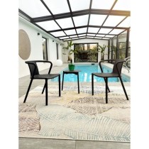 Lot composé de 2 fauteuils de jardin - CITY GARDEN - DIEGO-FT - Gris