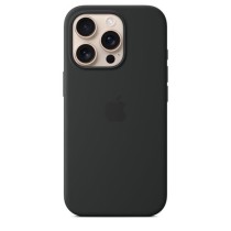 APPLE iPhone 16 Pro - Coque en silicone avec MagSafe - Black