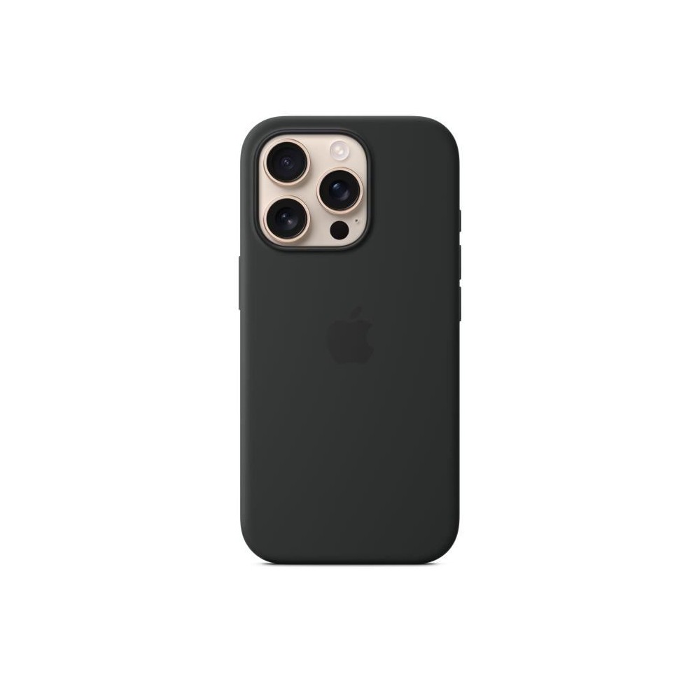 APPLE iPhone 16 Pro - Coque en silicone avec MagSafe - Black