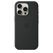 APPLE iPhone 16 Pro - Coque en silicone avec MagSafe - Black