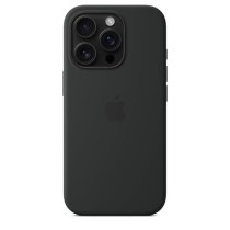 APPLE iPhone 16 Pro - Coque en silicone avec MagSafe - Black