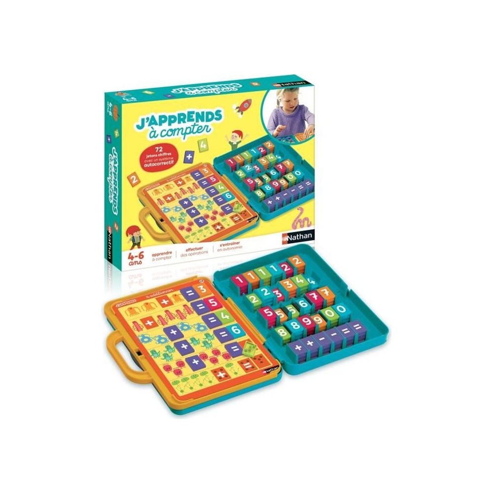 Jeu d'apprentissage - NATHAN - J'apprends a Compter