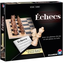 SERIE NOIRE ECHECS PLATEAU - Jeu de plateau - DUJARDIN - Affrontez-vou