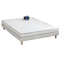 Matelas mousse 140 x 190 cm - DEKO DREAM Huopa - Mousse - Confort ferm