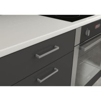 Cuisine complete PREGO- L 270 cm - Gris Graphit - Plan de travail 210