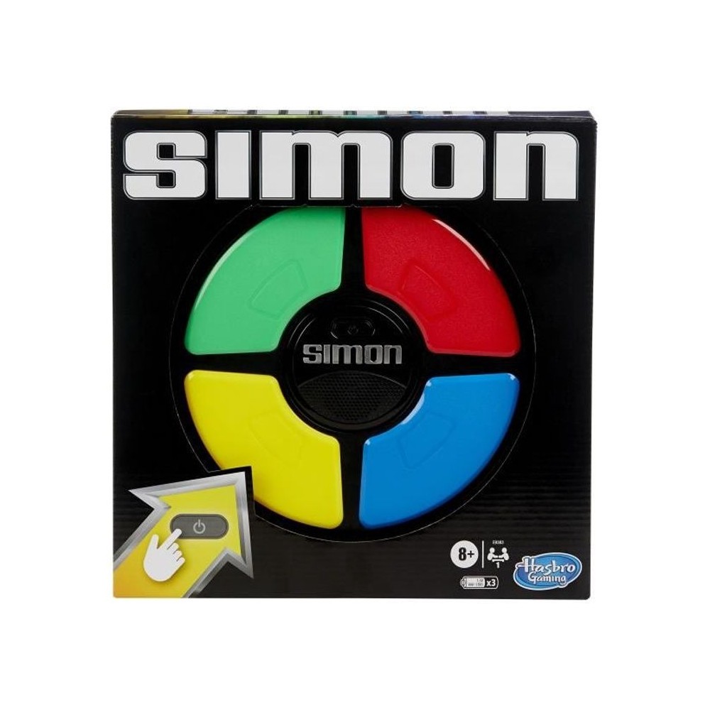 Simon, jeu de société enfants, a partir de 8 ans, Hasbro Gaming