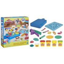 PLAY-DOH Kit du petit chef cuisinier, pâte a modeler, 14 accessoires