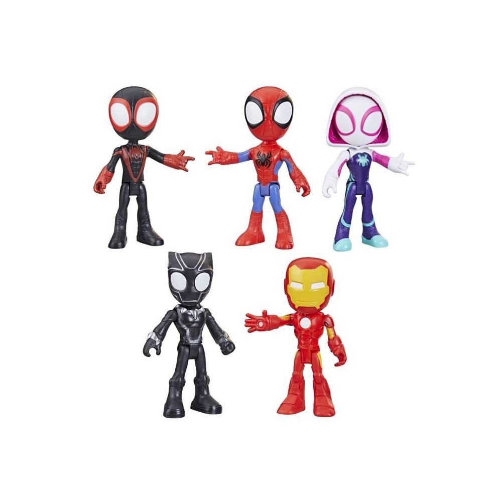 Spidey pack 5 figurines Collection de héros, jouet enfants, Spidey e