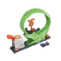 Hot Wheels-Looping Attaque de l'Alligator-Coffret, 1 voiture incluse