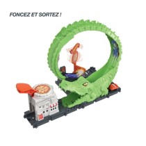 Hot Wheels-Looping Attaque de l'Alligator-Coffret, 1 voiture incluse