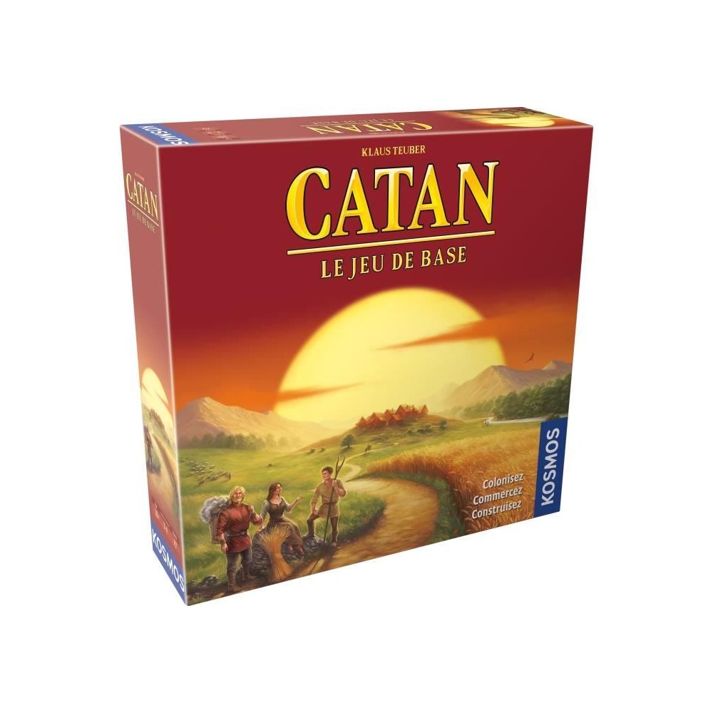 Catan Jeu de base - Asmodee - Jeu de société