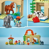 LEGO 10416 DUPLO Ma Ville Prendre Soin des Animaux de la Ferme, Jouet