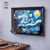 LEGO Ideas 21333 Vincent Van Gogh - La Nuit Étoilée, Reproduction de