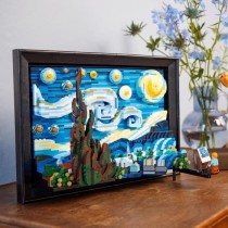 LEGO Ideas 21333 Vincent Van Gogh - La Nuit Étoilée, Reproduction de