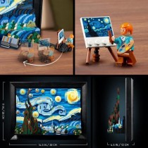 LEGO Ideas 21333 Vincent Van Gogh - La Nuit Étoilée, Reproduction de