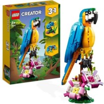 LEGO Creator 3-en-1 31136 Le Perroquet Exotique, Figurines Animaux de