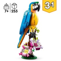 LEGO Creator 3-en-1 31136 Le Perroquet Exotique, Figurines Animaux de