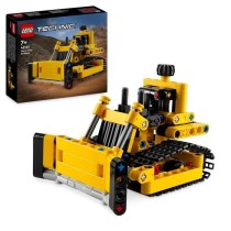 LEGO 42163 Technic Le Bulldozer, Jouet de Construction pour Enfants, V