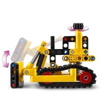 LEGO 42163 Technic Le Bulldozer, Jouet de Construction pour Enfants, V