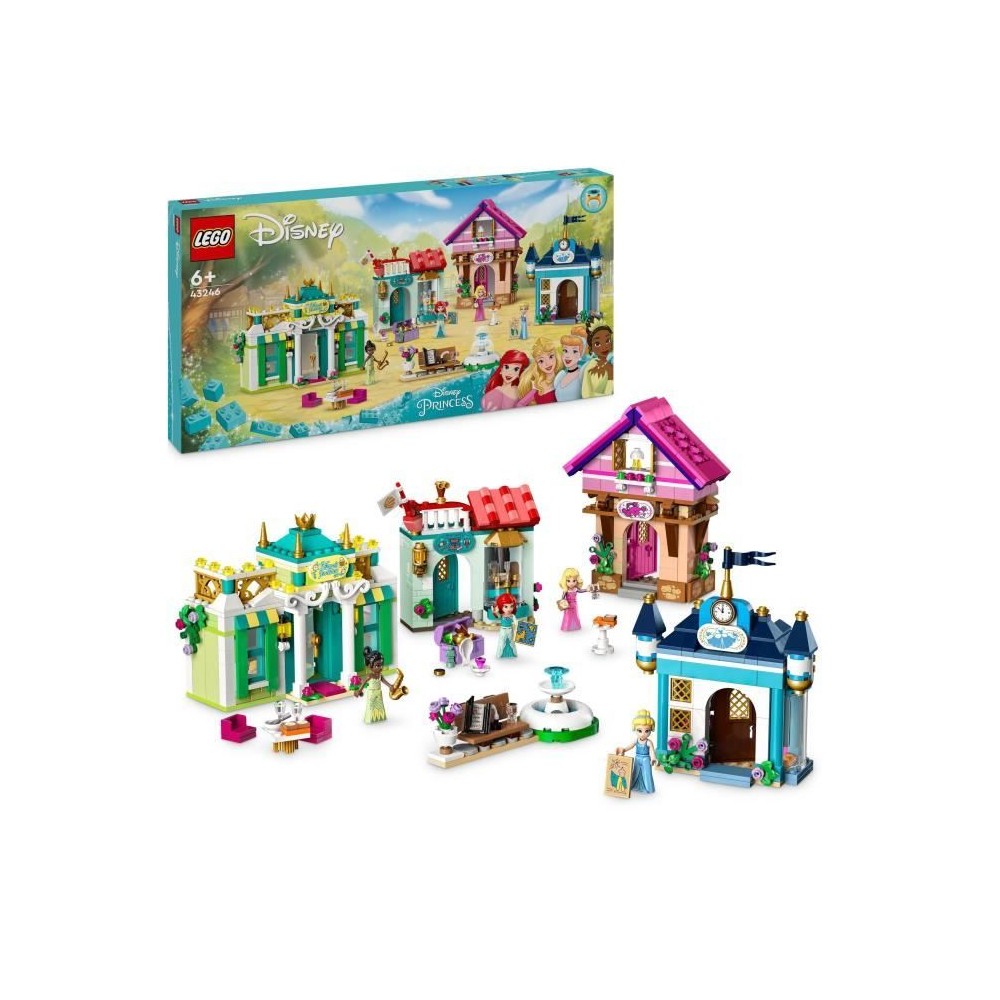 LEGO 43246 Disney Princess Les Aventures des Princesses Disney au Marc