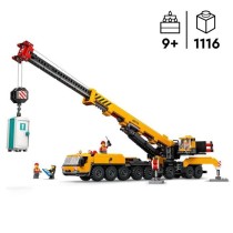 LEGO City 60409 La grue de chantier mobile jaune, set de construction