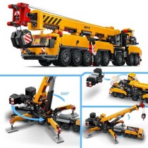 LEGO City 60409 La grue de chantier mobile jaune, set de construction