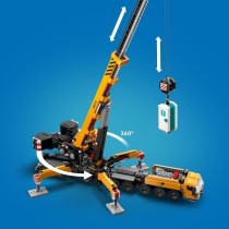 LEGO City 60409 La grue de chantier mobile jaune, set de construction