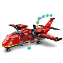 LEGO 60413 City L'Avion de Sauvetage des Pompiers, Jouet avec 3 Minifi