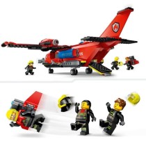 LEGO 60413 City L'Avion de Sauvetage des Pompiers, Jouet avec 3 Minifi