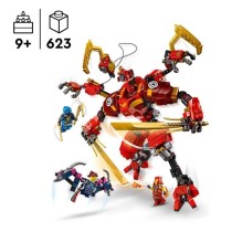 LEGO NINJAGO 71812 Le Robot Grimpeur Ninja de Kai, Set de Jeu d'Aventu