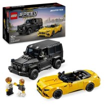 LEGO Speed Champions 76924 Mercedes-AMG G 63 et Mercedes-AMG SL 63, vo