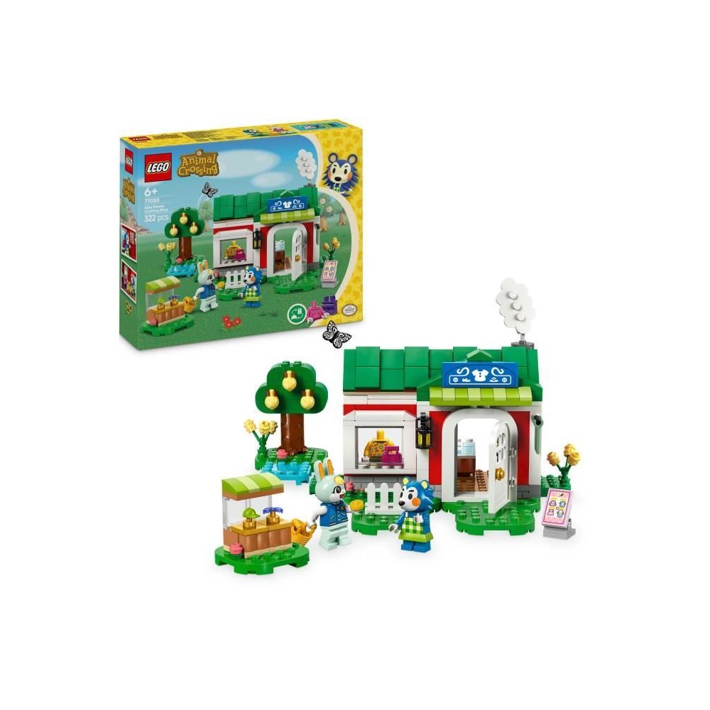 LEGO Animal Crossing 77055 Boutique de vetements des soeurs Doigts de