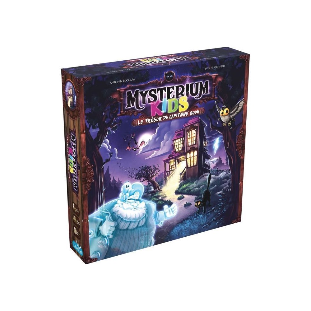 Mysterium Kids Capitaine Bouh - Asmodee - Jeu de société