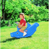 Little Tikes - Baleine Double a Bascule Bleue - Convient pour 1, 2 ou