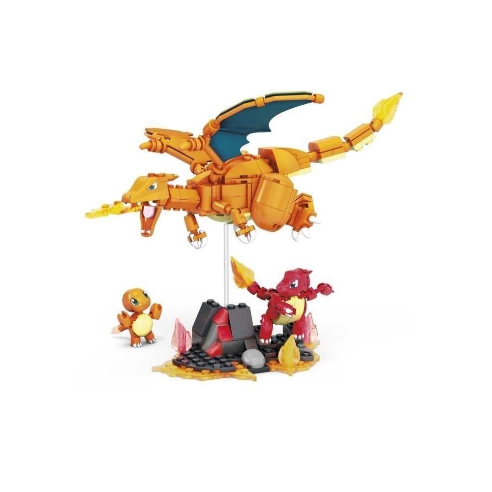 Mega Construx-Coffret Évolution Salameche-Pokémon HFG06