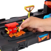 Hot Wheels City-Garage Ultime-Coffret avec 2 voitures incluses HKX48